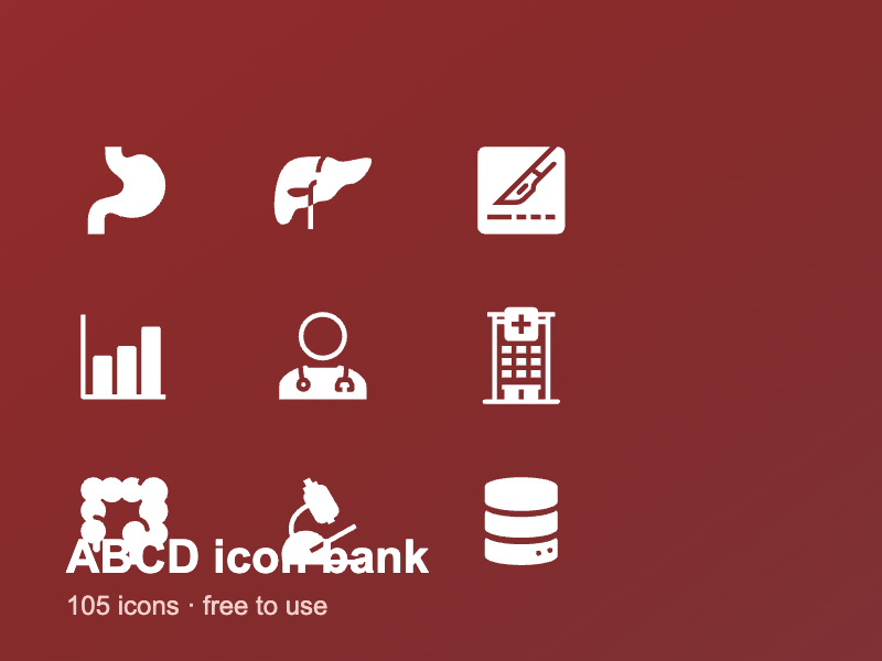 ABCD icon bank
